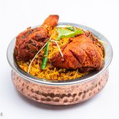 Fried Chicken Biryani