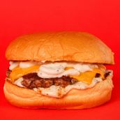 Mushroom Beef Burger