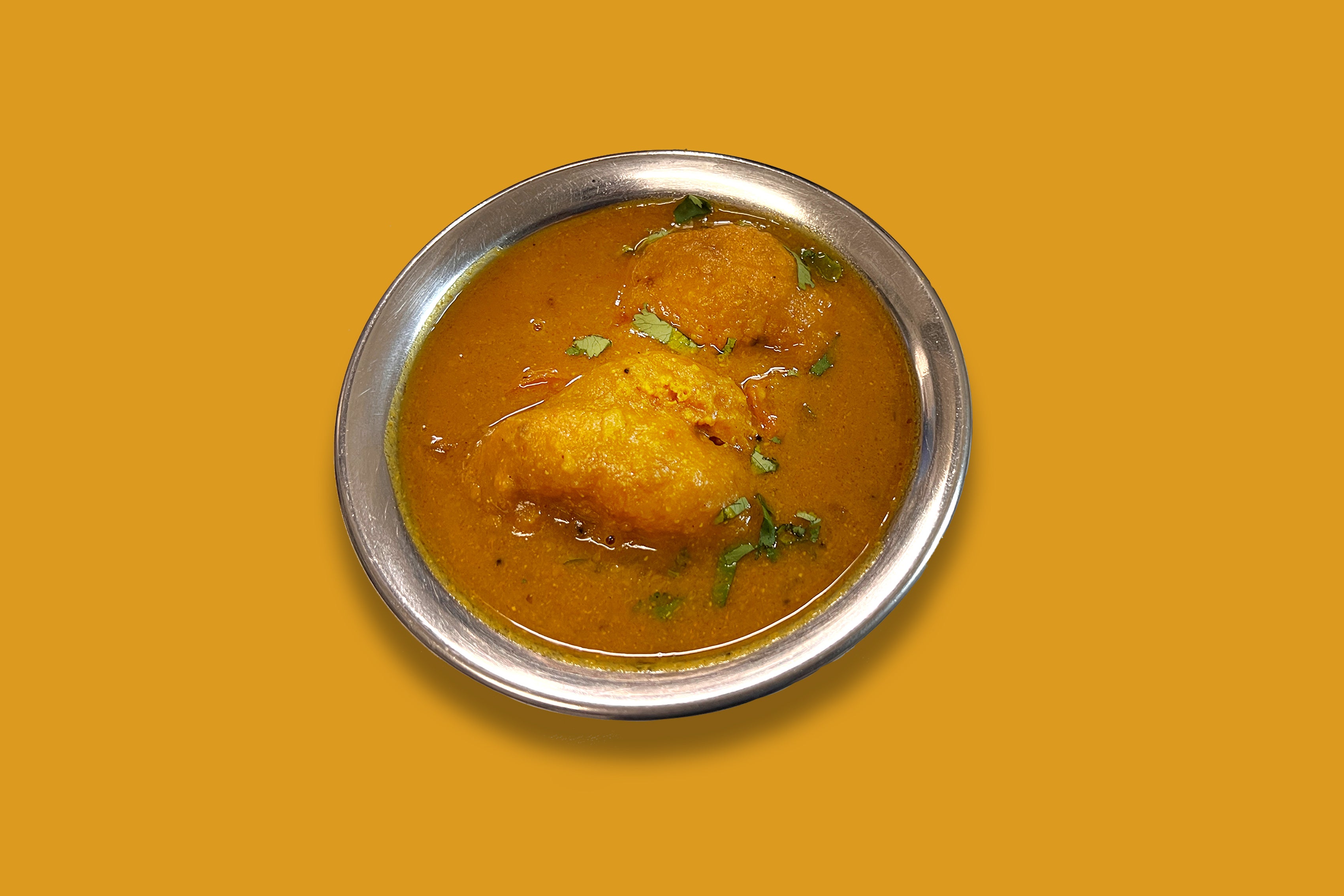 Vada Dipped in Sambar