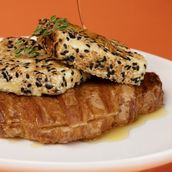 Feta Cheese And Honey Croissant