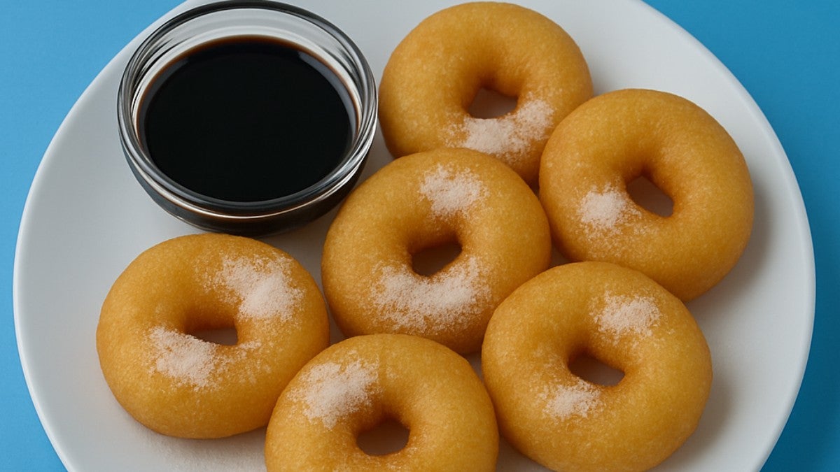 Mini Donuts with Sauce