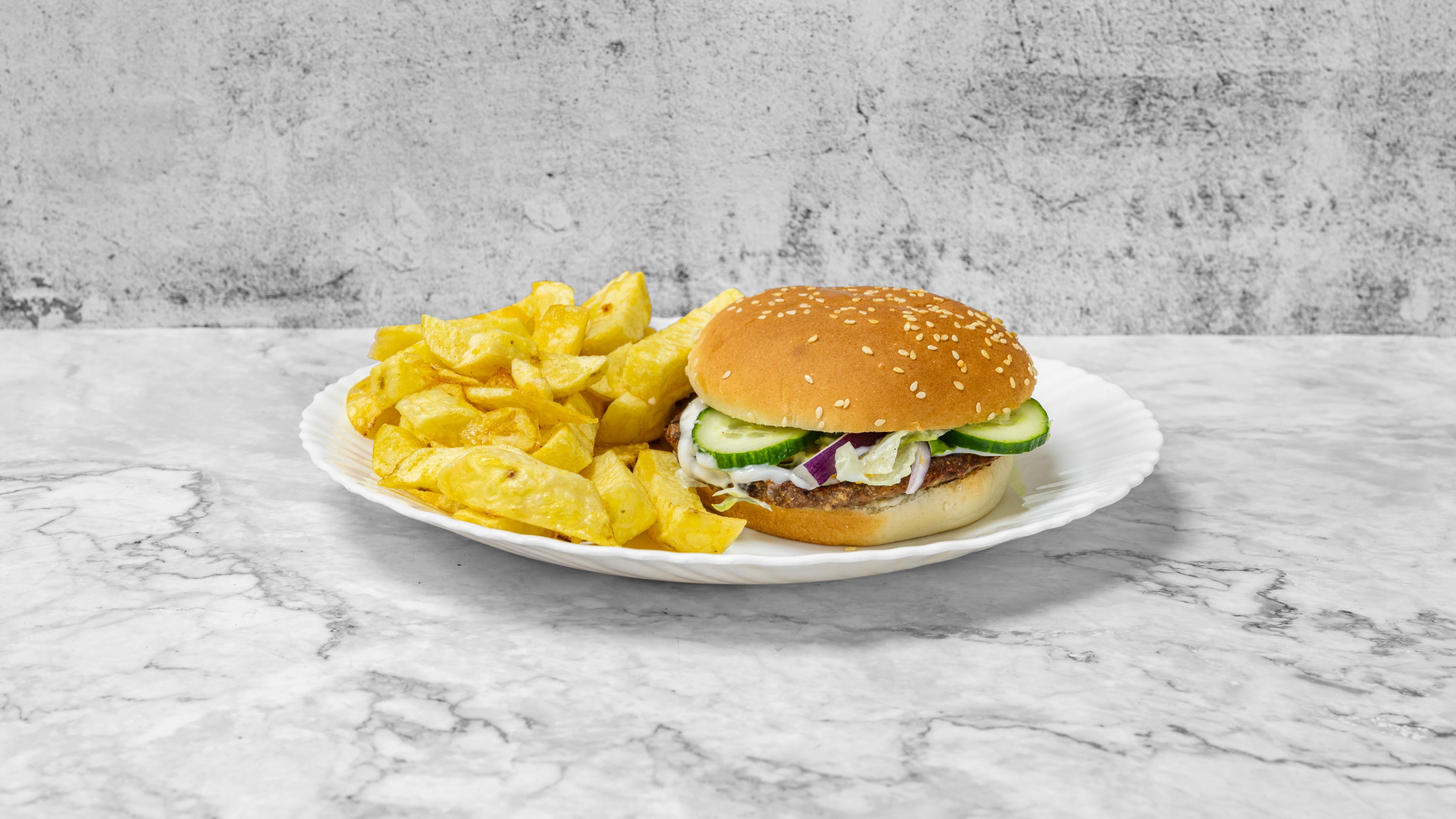 Beef Burger Meal