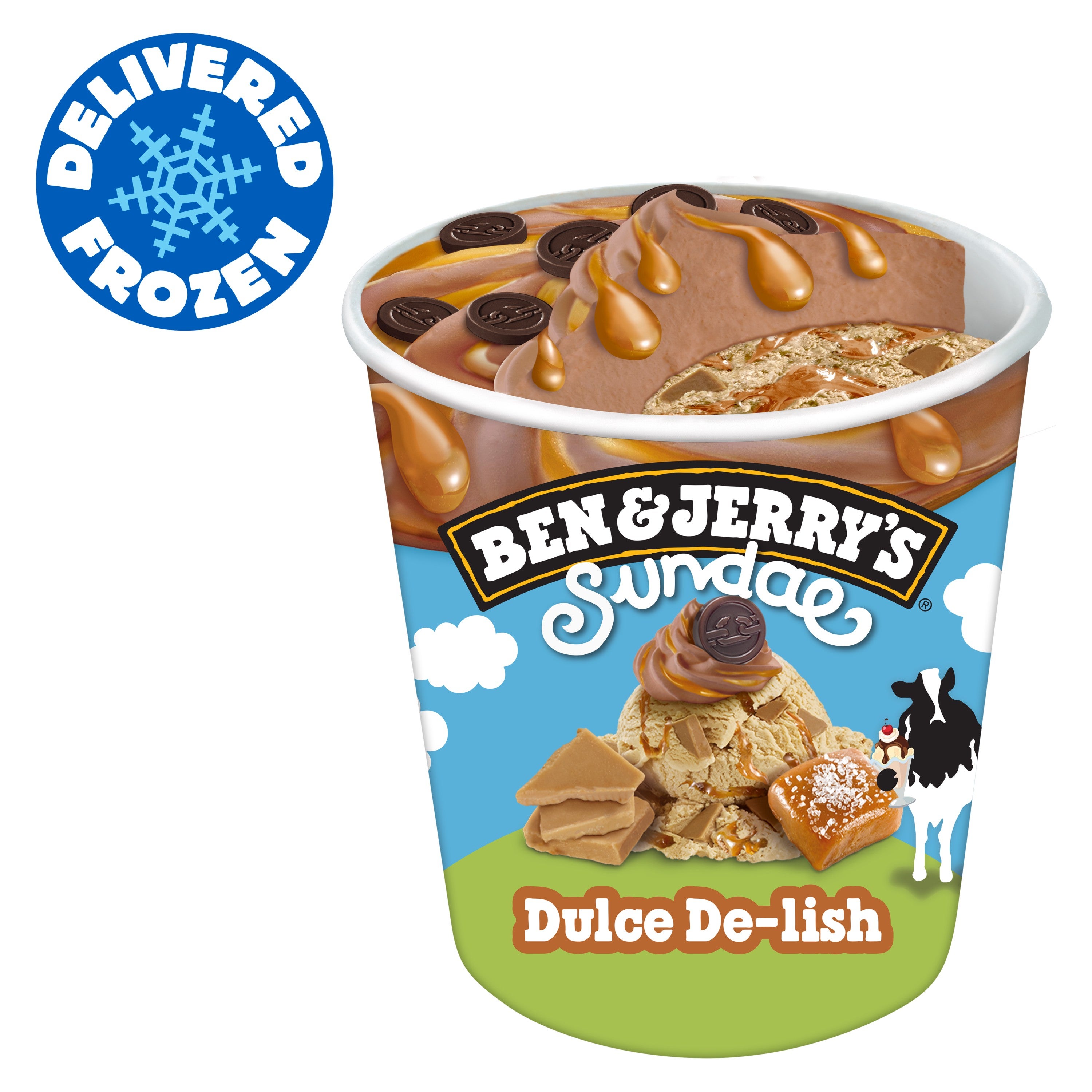 Ben & Jerry's Sundae Dulce De-Lish Ice Cream 468ml