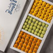 Box Of Ghorayeba With Different Flavors
