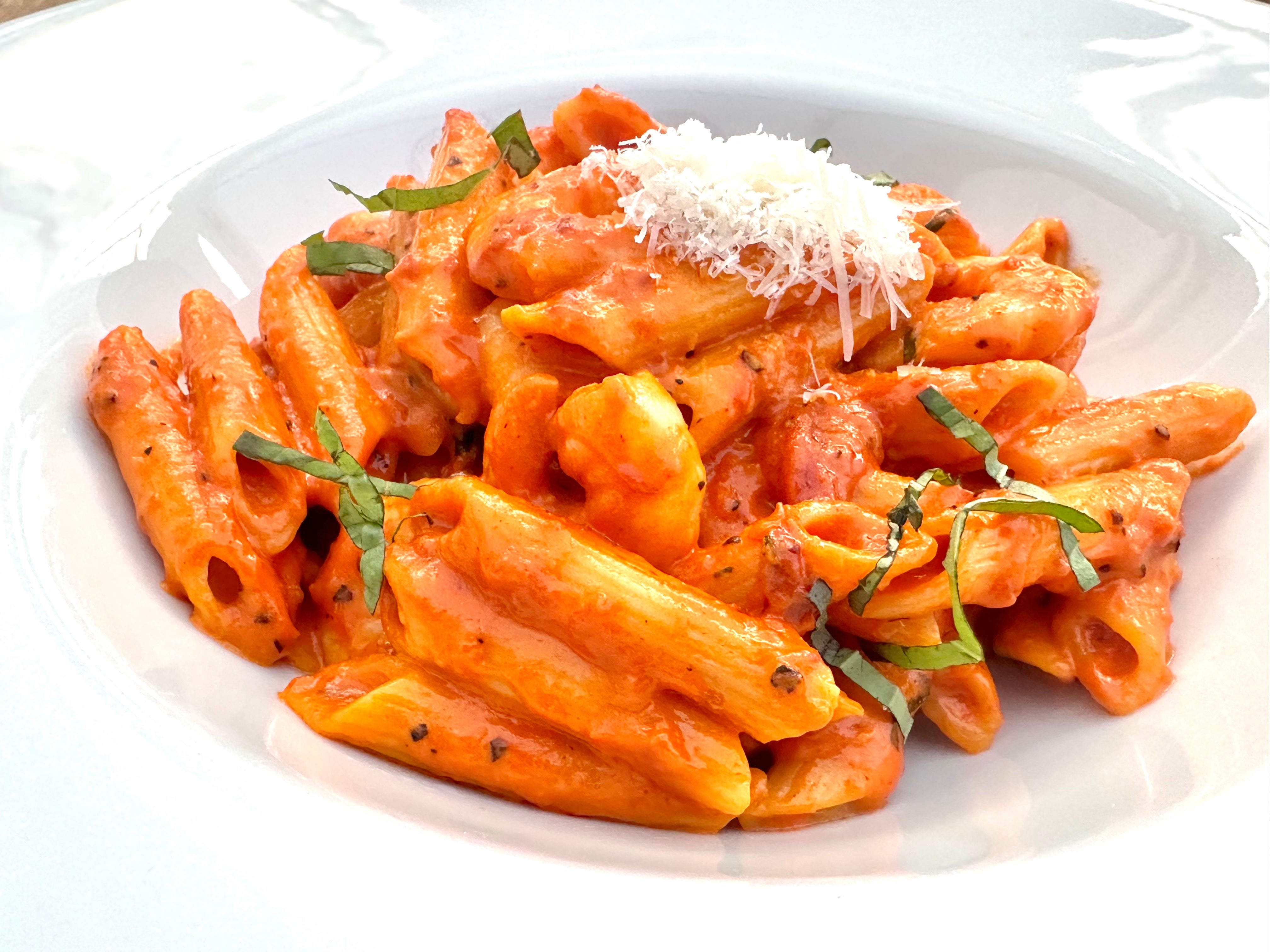Prawns Penne Rose Pasta