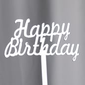 Happy Birthday Acrylic