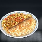 Poratta With Egg Curry