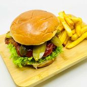 Buffalo Wild Chicken Burger