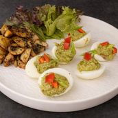 Deviled Avocado Egg