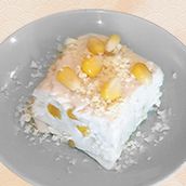 Corn Coconut Pudding