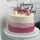 Pink Balls Cake