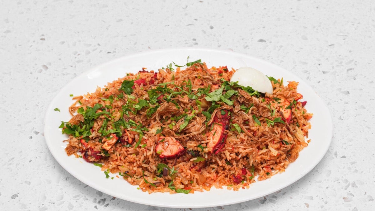 Chicken Tikka Biryani with Daal or Veg