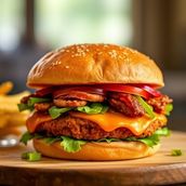 Doritos Chicken Burger Combo