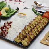 Chicken Kebab With Rice