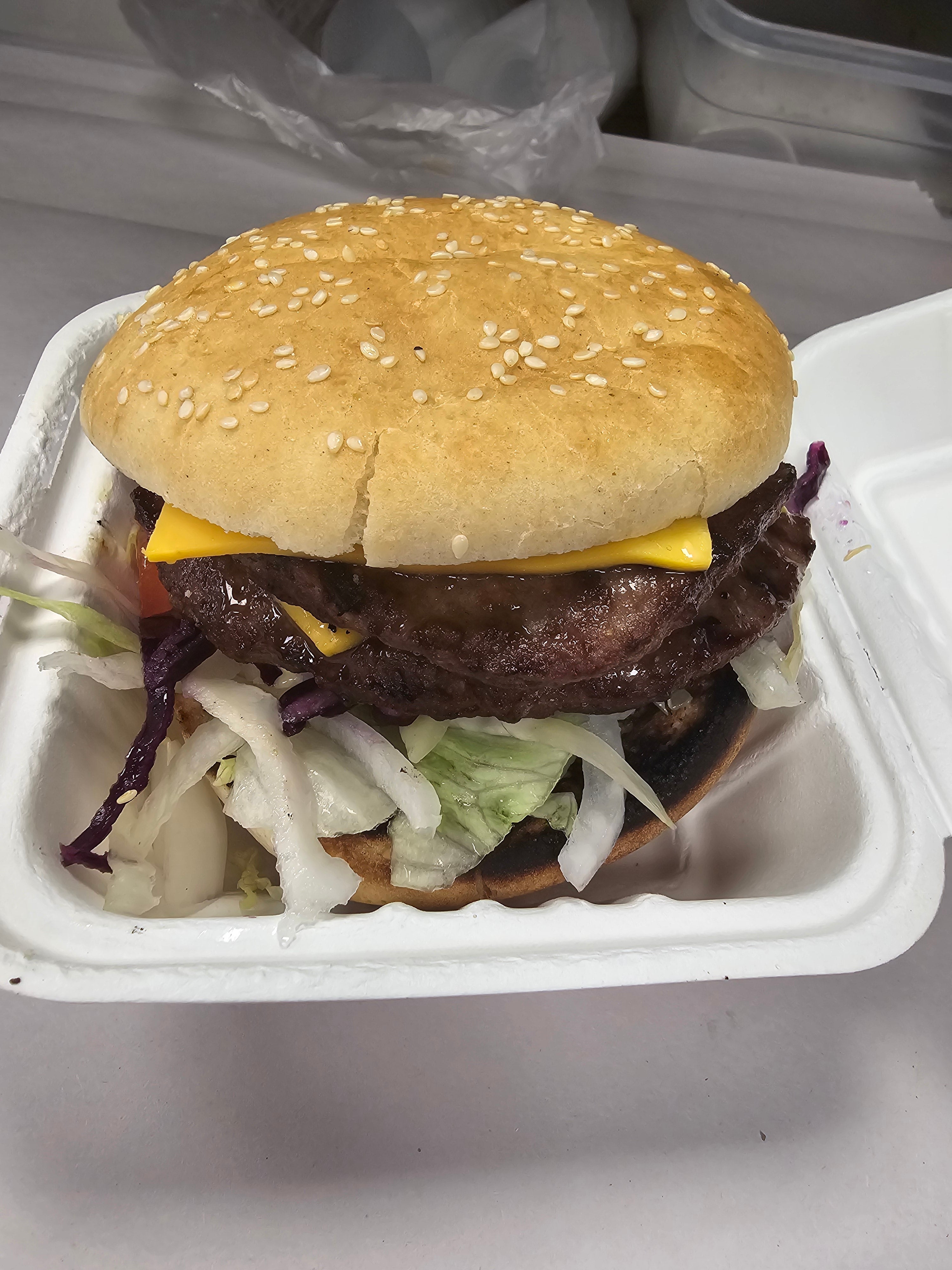 Half pounder with cheese