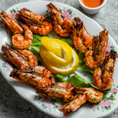 Grilled Prawns Appetizer