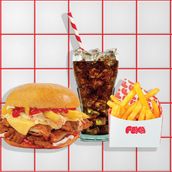 Escalope Burger Meal
