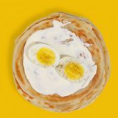 Boiled Egg & Cheese Chapati