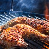 Grilled Chicken Quarter