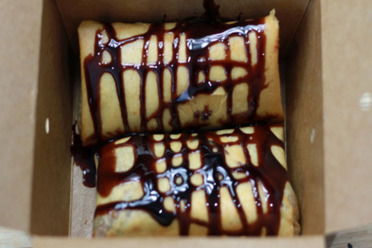 Nutella and Banana Spring Roll (X2)