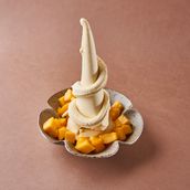 Sheer Yakh With Mango Topping