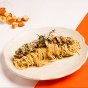 Black Truffle Spaghetti Pasta