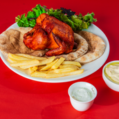 Whole chicken With Fries