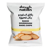 Baked Sourdough Bagel Chips (Zatar) 65g