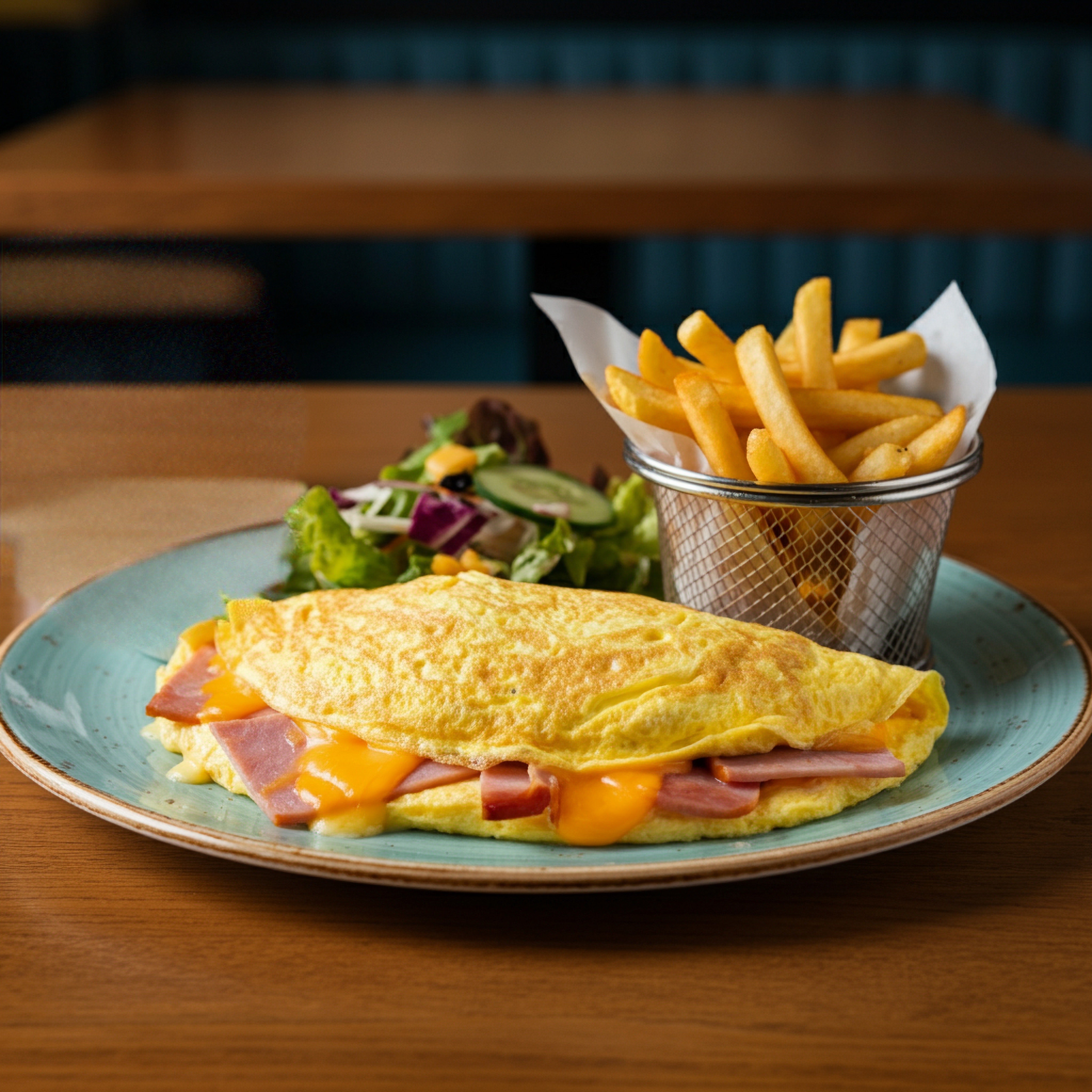 Ham and Cheese Omelette