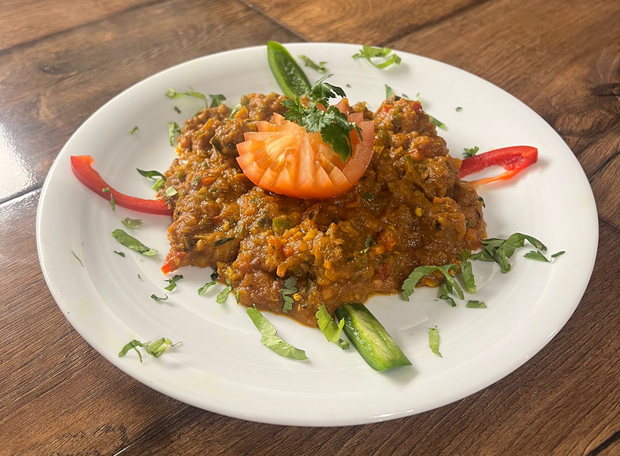 South Indian Garlic Chilli Lamb