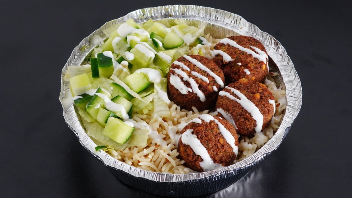 Falafel Over Rice