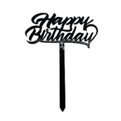 Happy Birthday Acrylic Stick