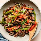Pepper beef