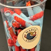 Red Takis Blue Sauce
