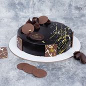 Dark Chocolate Mousse Cake