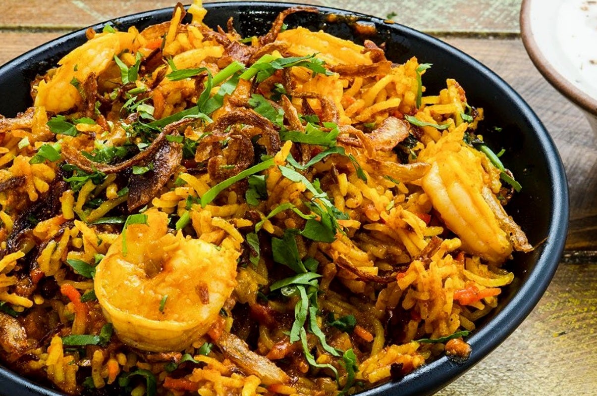 King Prawn Biryani