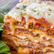 Wood Fired Lasagna With Meat