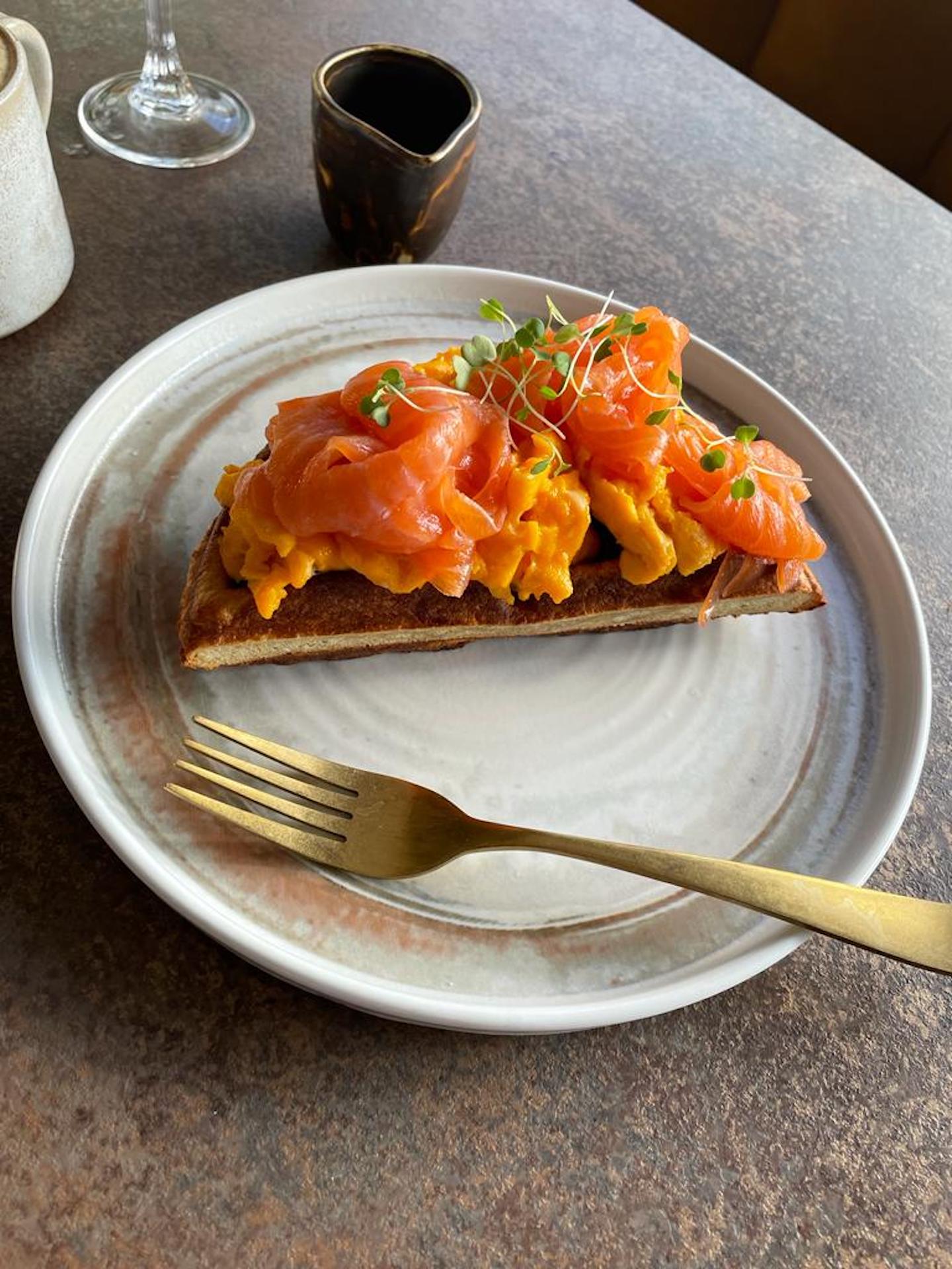 Smoked Salmon Croissant