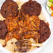 Family Meal With Afgani Pulao