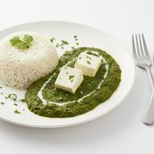 Spinach Masala with Rice