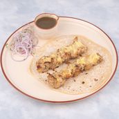 Chicken Malai Chutney Roll
