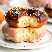 Chocolate Dip Doughnut