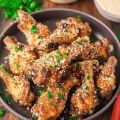 Chicken Wings With Garlic