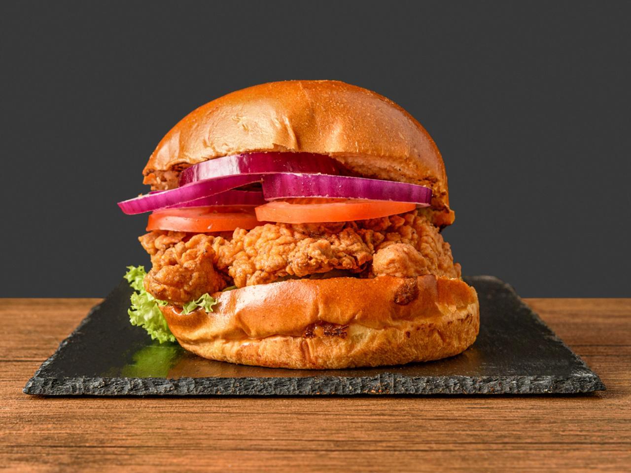 mega chicken burger