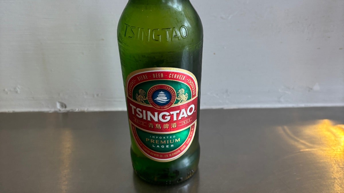 Tsings Tao beer
