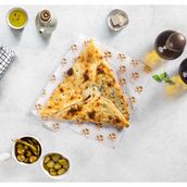 Cheese and Spinach Fatayer