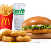 Chickenburger Bundle Medium Meal