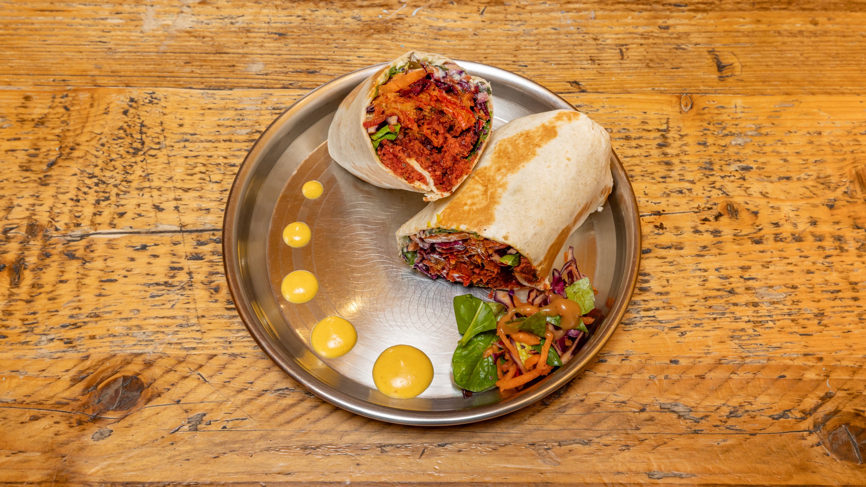 Falafel Shawarma Wrap