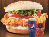 Zinker Burgher Meal