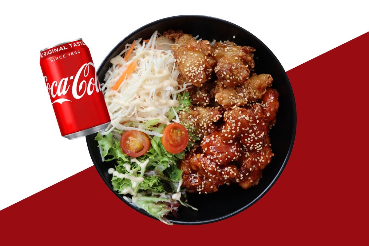 Rice Bowl & Drink for 1